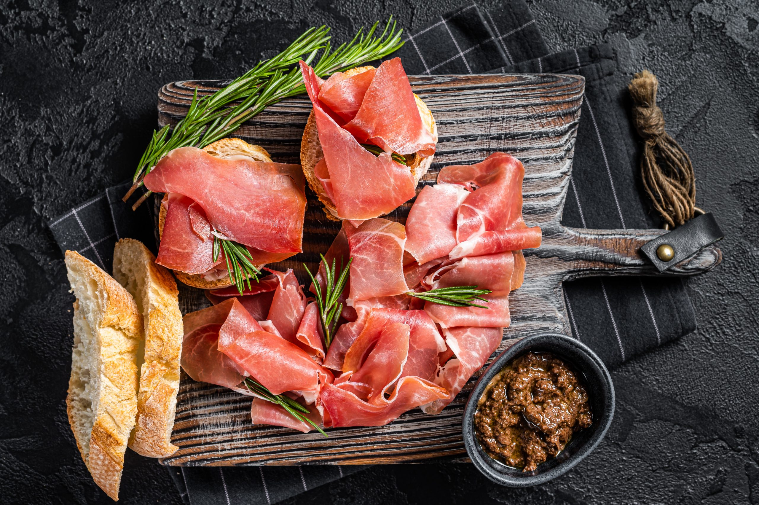 Pain Avec Tomate Et Jambon Serrano Recette Espagnole Traditionnelle